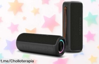 Disfruta de cualquier lugar con los altavoces portátiles Blackview AuraBass3, rebajados para que lleves la música a donde quieras sin escatimar en calidad. ¡Cómpralos ya y no te quedes sin ellos!