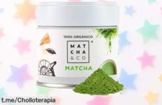 Disfruta de un delicioso té matcha cerimonial Matcha & CO 100% orgánico y despierta tu energía a un precio que te dejará boquiabierto, ¡no dejes pasar esta oportunidad!