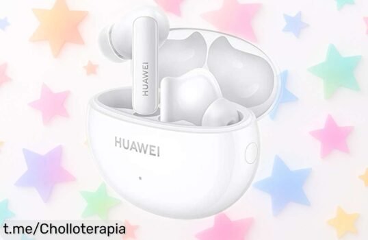 Disfruta del increíble sonido de los auriculares Huawei FreeBuds 5i a un precio que rebosa calidad; ¡no te quedes sin ellos y vive la música como nunca!