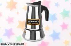 Disfruta del mejor café en casa con la cafetera italiana Orbegozo KFI 460, un pepino a precio loco que no querrás dejar pasar y te llenará de satisfacción cada mañana.