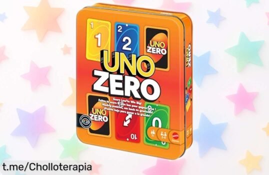 Diviértete a lo grande con el juego de cartas UNO Zero de Mattel: ¡ofertón en lata ideal para tus noches de risas! No te quedes sin el mejor plan para disfrutar en grupo.