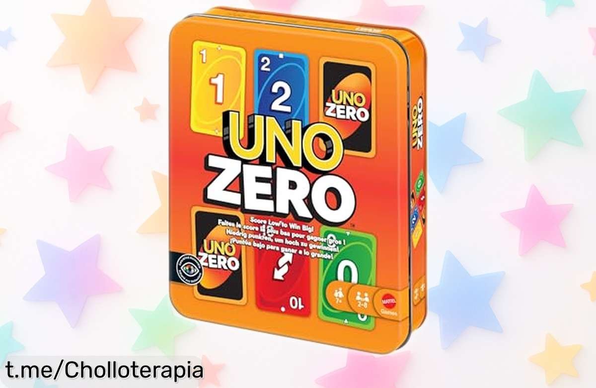 Diviértete a lo grande con el juego de cartas UNO Zero de Mattel: ¡ofertón en lata ideal para tus noches de risas! No te quedes sin el mejor plan para disfrutar en grupo.