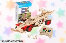 Diviértete y aprende con el juego de montar tu propio coche de carreras STEM F1, ahora a un precio que está regalado. ¡Haz que la ciencia sea emocionante para los peques!