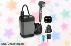 Ducha portátil recargable INSSISAIN, un auténtico chollo que te dará la mejor experiencia al aire libre, ¡no dejes pasar esta oferta y disfruta el agua a tu gusto ya!