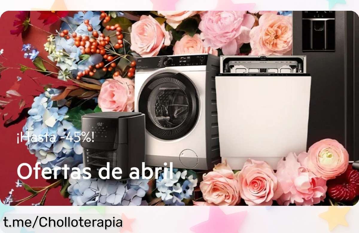 Electrodomésticos AEG de locura a precios rebajados: renueva tu hogar ya y vive la magia de facilitarte todo el día sin gastar más. ¡No te lo pierdas!