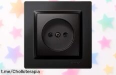 Enchufe de pared Simon 10 bipolar, diseño moderno y con marco, a un precio nunca visto: ¡instálalo fácil y dale estilo a tu hogar hoy mismo!