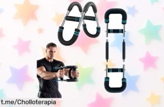 Entrena y fortalece tus brazos con el Twister Armtrainer UForm, un ofertón de resistencia ajustable que te hará sentir imparable. ¡No dejes escapar este chollo!