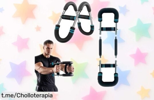 Entrena y fortalece tus brazos con el Twister Armtrainer UForm, un ofertón de resistencia ajustable que te hará sentir imparable. ¡No dejes escapar este chollo!