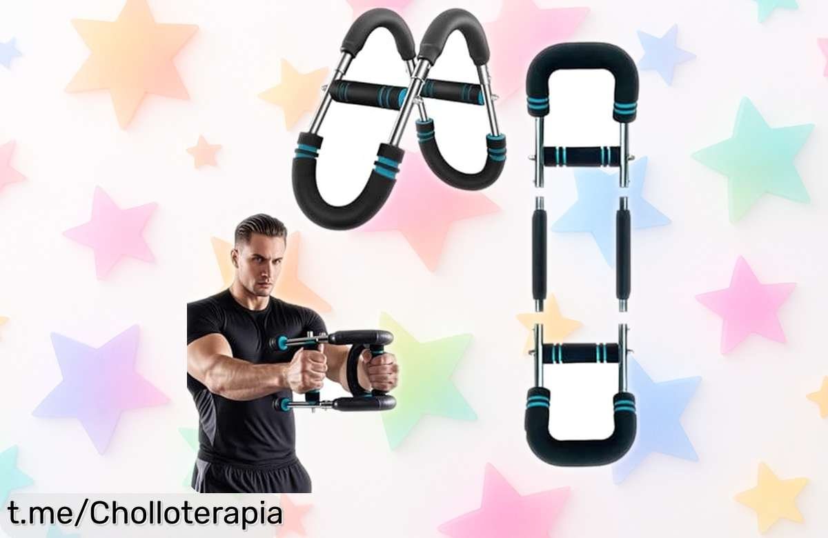 Entrena y fortalece tus brazos con el Twister Armtrainer UForm, un ofertón de resistencia ajustable que te hará sentir imparable. ¡No dejes escapar este chollo!