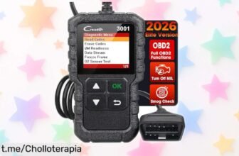 Escáner Launch Creader 3001 para coches a precio de risa: descubre fallos en tu motor y ahorra un montón en diagnósticos, ¡no te quedes sin el tuyo!