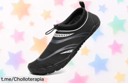 Escarpines de agua Mishansha, perfectos para playa y piscina a un precio loco que no vas a querer dejar pasar ¡Haz tus días más divertidos ahora!