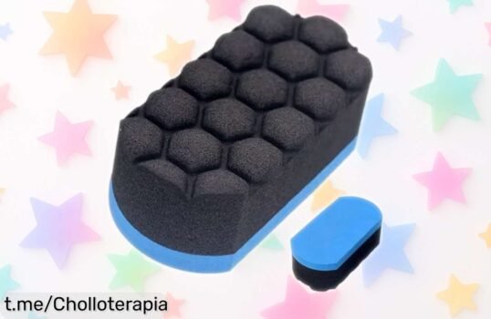 Esponja de espuma suave para limpiar el coche, duradera y sin rayones; renueva tu auto a un precio loco que no querrás dejar escapar. ¡Hazlo brillar ya mismo!