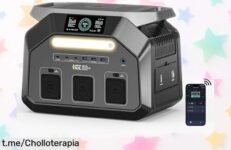 Estación de energía portátil IEE P1800, batería monstruosa que aguanta 4000 cargas ¡llévatela ya y disfruta la potencia en tus aventuras!