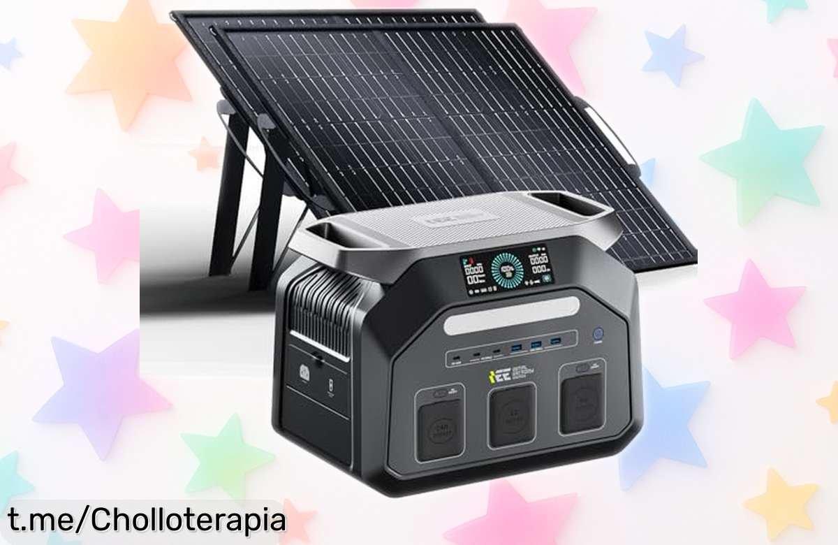 Estación de energía portátil IEE P1800 que sostiene tu cafetera y taladro sin sudar, ¡aprovéchate del ofertón antes de que desaparezca y vive la libertad energética!