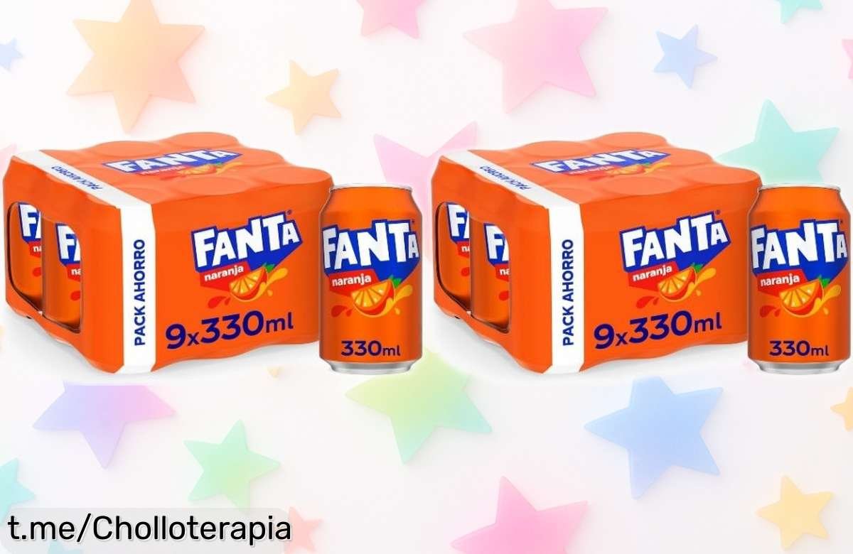 Fanta Naranja en packs de 9 latas: lleva el auténtico sabor a casa y aprovecha un descuentazo del 70% en la segunda unidad, ¡no te quedes sin tu bebida refrescante!
