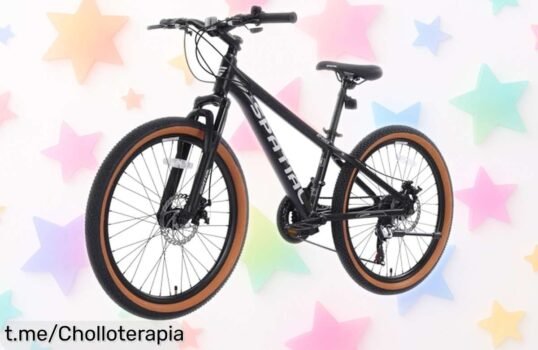 Fantástica bicicleta de montaña Spatial MTB con 21 velocidades y frenos dobles, ¡un ofertón que no se repite! Siente la emoción al pedalear sin complicaciones.