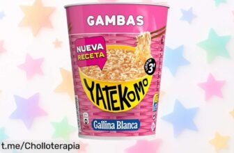 Fideos instantáneos Yatekomo Cup Gambas de Gallina Blanca: ahorro brutal y sabor del oriente en solo 3 minutos, ¡aprovéchalo antes que se acabe!