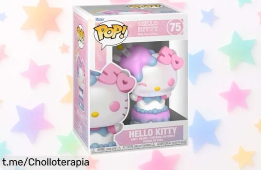 Figura Funko Pop! Hello Kitty en pastel, un detallazo coleccionable a precio de risa, ¡no dejes pasar este chollo que hará sonreír a cualquiera!