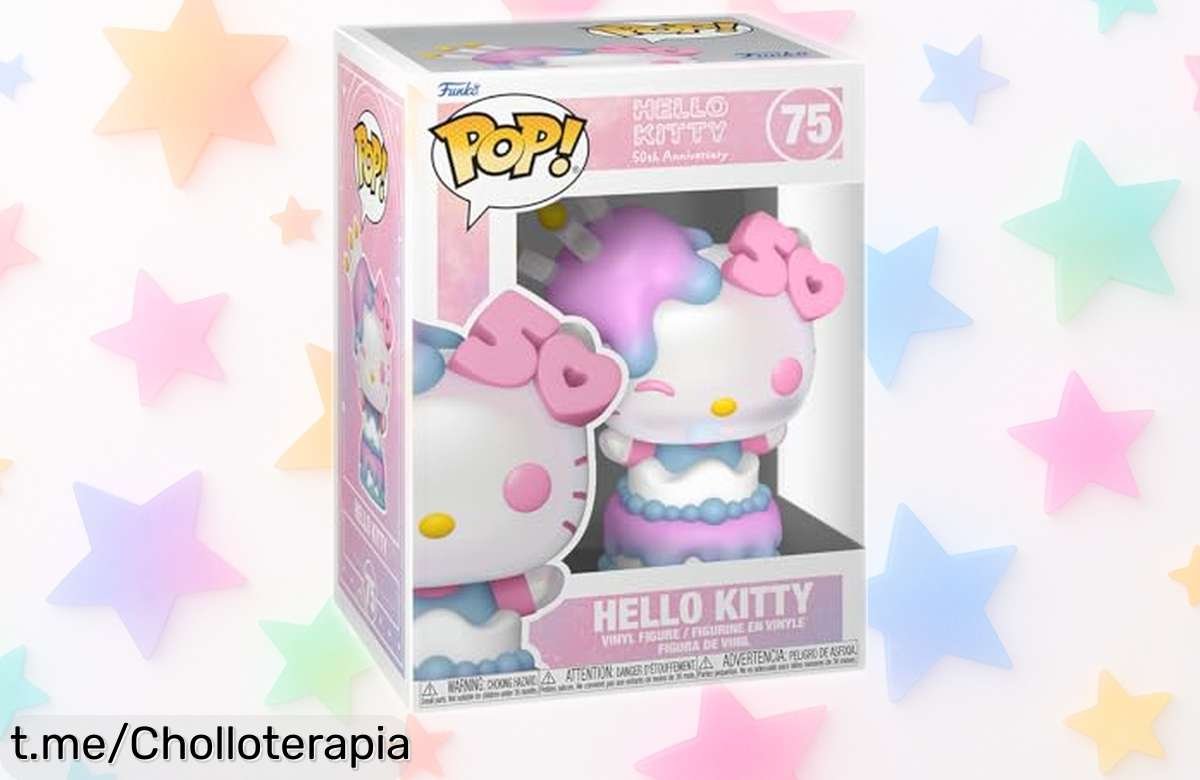Figura Funko Pop! Hello Kitty en pastel, un detallazo coleccionable a precio de risa, ¡no dejes pasar este chollo que hará sonreír a cualquiera!