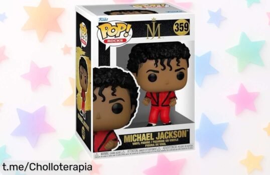 Figura Funko Pop! de Michael Jackson (Thriller) a precio rebajado, ideal para coleccionistas y fans del rey del pop. No te pierdas este regalo único que hará vibrar tu colección.