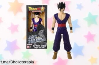 Figura articulada de Gohan de Dragon Ball Super: detalle brutal y manos intercambiables, un chollazo que no puedes dejar pasar si eres fan del anime. ¡Consíguela hoy mismo!
