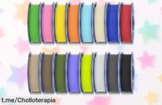 Filamento PLA mate de SUNLU en 16 colores: ¡ofertón irresistible para que tus impresiones cobren vida sin nudos y con un acabado suave! Aprovecha esta oportunidad única ahora mismo.