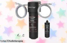 Filtro de agua Waterdrop10UA con repuesto incluido, ¡disfruta de agua limpia en casa a un precio regalado! No te quedes sin el tuyo y mejora tu salud hoy mismo.