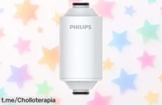 Filtro para ducha Philips que elimina el cloro y suciedad en 3 etapas; ¡no te quedes sin este super chollo que cuida tu piel y pelo a diario!