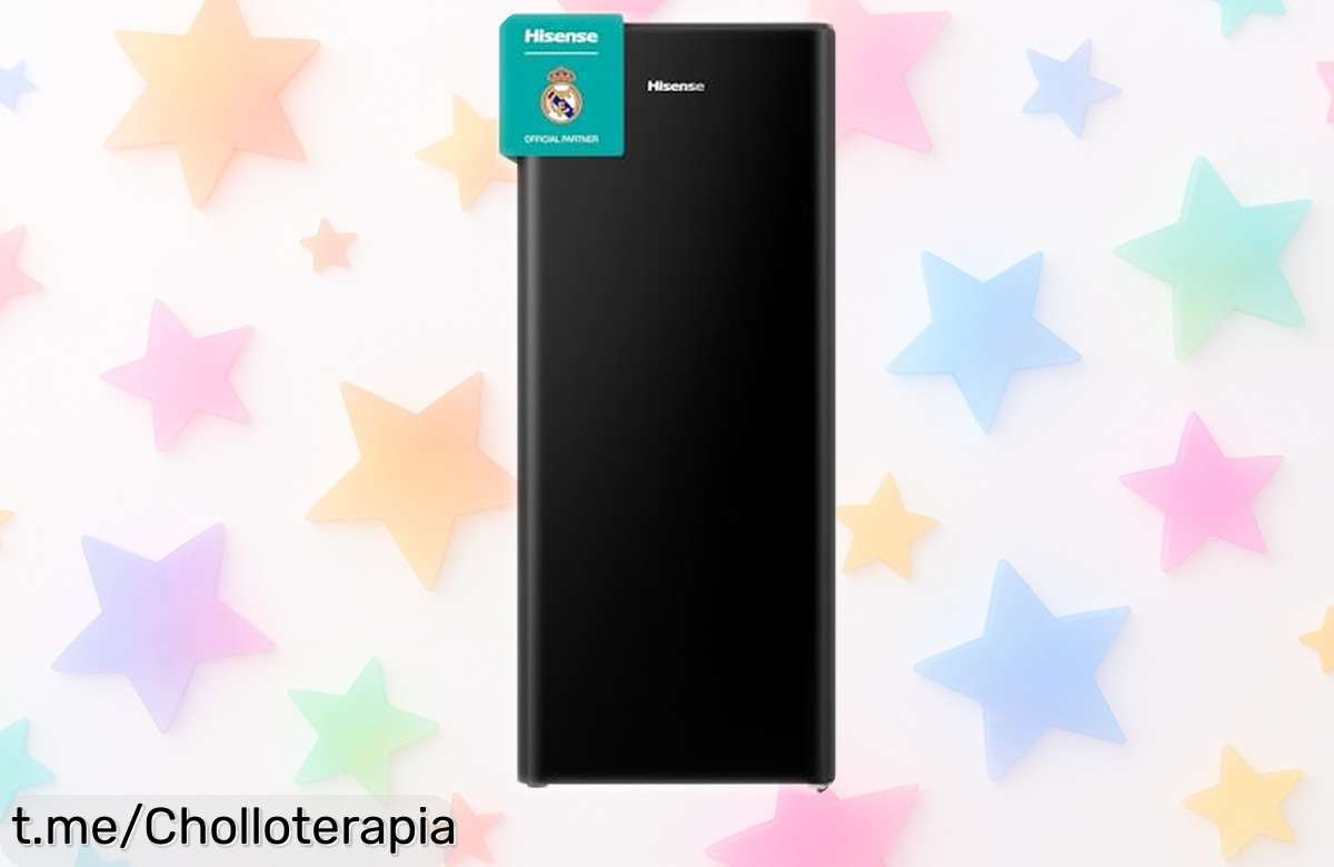 Frigorífico Hisense RR220D4BBE con congelador y cajón especial para frutas a un precio imbatible que no querrás dejar pasar, ¡come fresco sin arruinarte!