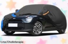 Funda para coche que protege de polvo y lluvia, con correas fuertes y tiras reflectantes a un precio tan bajo que no podrás dejarlo pasar. ¡Actúa ya antes de quedarte sin la tuya!