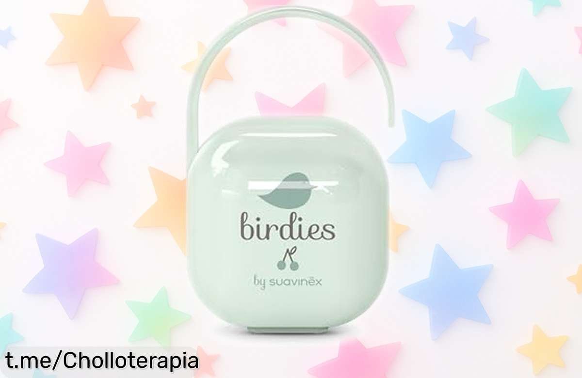 Funda portachupete Suavinex, perfecta para tus pequeños: consigue este regalo práctico y fácil de limpiar a un precio rebajado que no podrás dejar pasar.