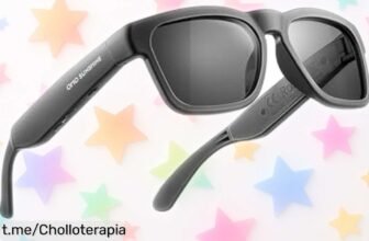 Gafas de sol OhO sunshine con audio: vive la música y las llamadas sin líos, super chollo resistente al agua que te hará sentir libre. ¡No dejes pasar esta oportunidad!