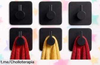 Ganchos adhesivos de acero inoxidable edihome que cuelgan todo sin agujeros, oferta a precio loco para dejar tu hogar espectacular ¡Consigue los tuyos antes de que se acaben!