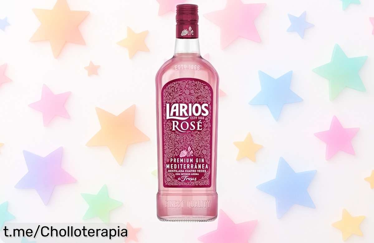 Ginebra Larios Rosé 70cl: ¡Sabor fresco y dulce a un precio increíble! No dejes pasar esta oportunidad, tus cócteles te lo agradecerán.