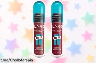Gloss labial hidratante de NYX Professional Makeup: precios locos para lucir labios perfectos todo el día con 16 tonos. ¡No dejes escapar esta oferta que hará sonreír tus labios!