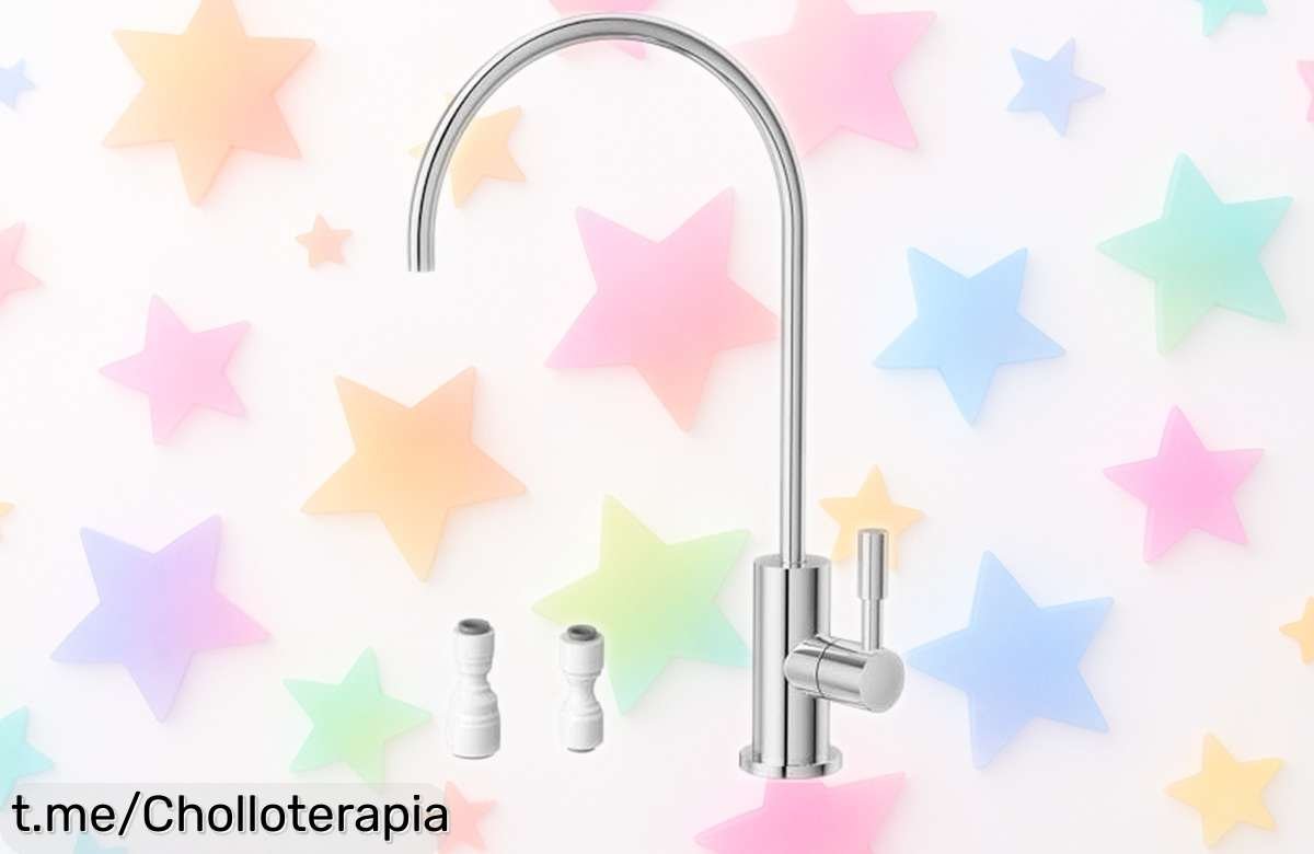 Grifo de ósmosis inversa Poveta, elegante y funcional, ahora a un precio increíble; ¡instálalo en 5 minutos y disfruta de agua pura siempre que quieras!