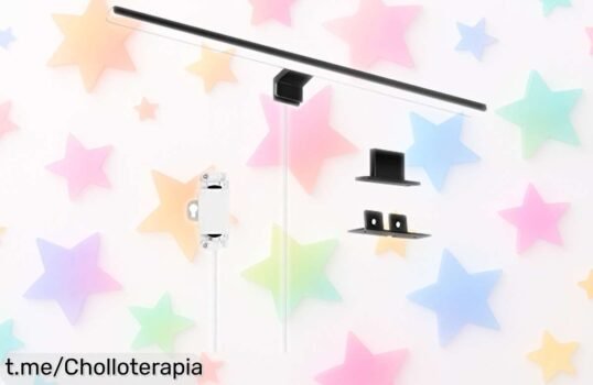Ilumina tu baño con esta lámpara LED ERWEY de 60cm: luz blanca fría que no deslumbra y aguanta salpicaduras, ¡un chollo para transformar tu espacio en un instante!