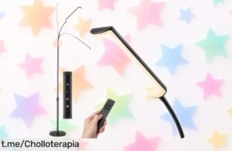 Ilumina tu hogar con la lámpara de pie VASAGLE ajustable y a control remoto: un precio de escándalo que no puedes dejar pasar para crear ambientes únicos ahora mismo.