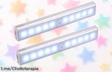 Ilumina tu hogar con las luces KEWUZY: pack de 2 que se encienden solas. Aprovecha esta oferta limitada y disfruta la tranquilidad de un hogar más seguro ya mismo.