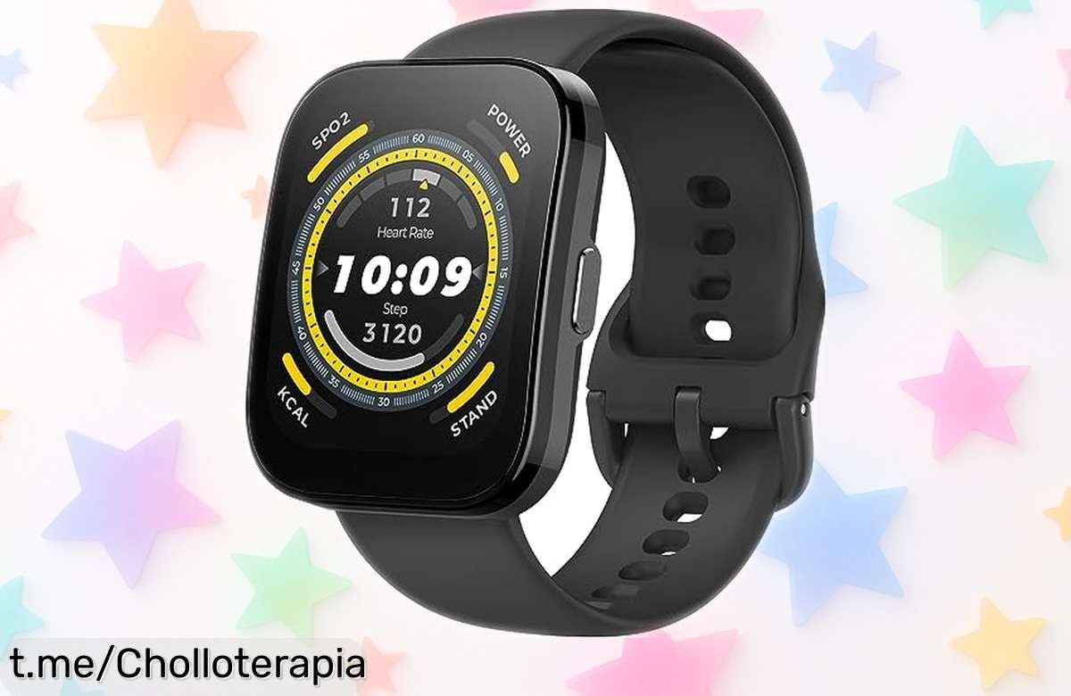 Impactante reloj inteligente Amazfit Bip 5 con pantalla grande y Alexa, ¡nútrete de tecnología a un precio loco y mejora tu salud mientras disfrutas cada momento!
