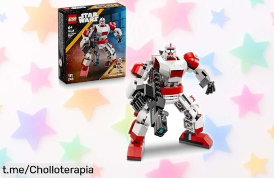 Impresionante LEGO Star Wars del meca Soldado Clon de Choque a un precio loco, ¡no esperes más y empieza la aventura galáctica hoy mismo!
