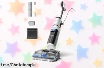 Impresionante aspiradora y limpiadora a vapor Tineco Floor One S6 Stretch con precio de escándalo, ¡no te quedes sin ella y déjalo todo impecable sin complicaciones!