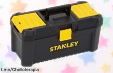 Impresionante caja de herramientas Stanley STST175517 con organizadores y asa ergonómica, ahora a un precio de ganga que no puedes dejar pasar. ¡Ordénala ya antes que desaparezca!