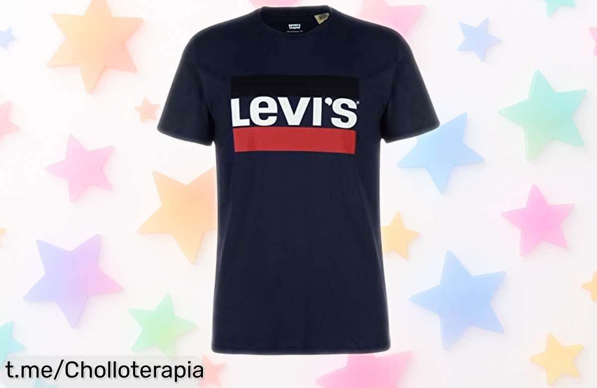 Impresionante camiseta gráfica de hombre Levi’s Sportswear con logo icónico a un precio de ganga que no puedes dejar pasar, ¡renueva tu estilo ya y siente la diferencia!