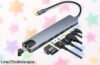 Impresionante hub USB tipo C 8 en 1: conecta todo sin problemas y disfruta de un precio loco que no querrás dejar escapar. ¡Hazte con él ahora y potencia tu portátil!