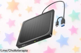 Impresionante lector y grabador DVD externo USB 3.0 con diseño metal cepillado, ¡aprovéchalo ya antes de que desaparezca!