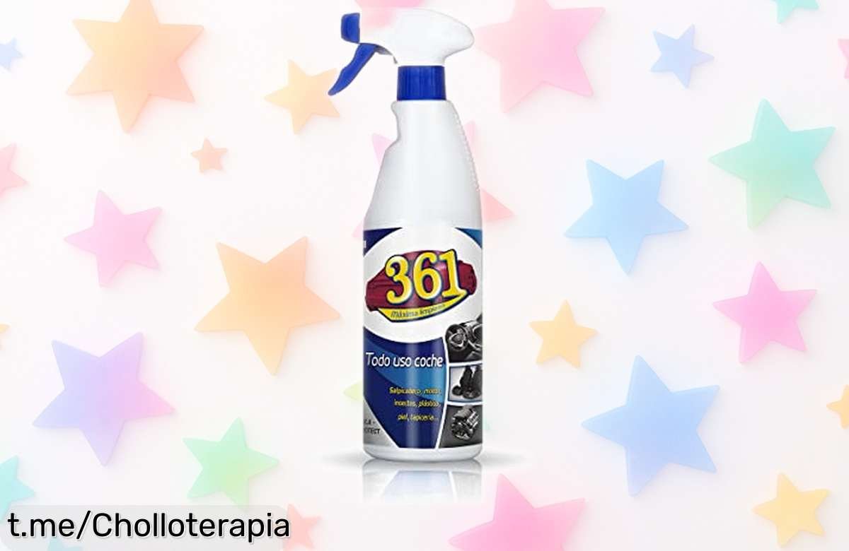 Impresionante limpiador todo en uno Sisbrill 361, deja tu coche reluciente sin esfuerzo y a un precio de escándalo que te hará correr a comprarlo ahora mismo.