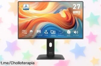 Impresionante monitor de 27” MSI Pro MP275PG con pantalla Full HD y altavoz integrado, ¡un ofertón a precio tirado que te hará vivir cada juego como nunca!