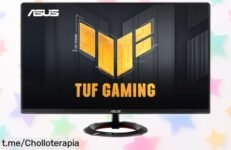 Impresionante monitor gaming ASUS TUF de 27” con pantalla ultra fluida a 180 Hz, ahora a precio loco para actualizar tu setup ¡No dejes pasar esta oportunidad única!