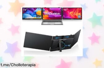 Impresionante monitor portátil BLACKVIEW DCM5 de 14” Full HD, ahora a un precio loco que no te puedes perder. ¡Cómpralo y lleva tus proyectos al siguiente nivel!